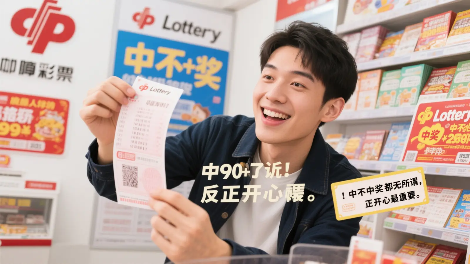 90后彩民喜中大乐透1277万 乐观心态成就巨奖
