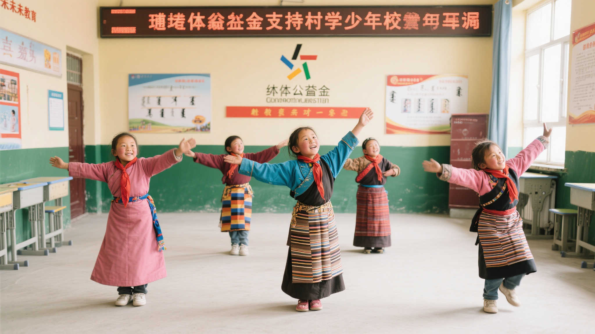 公益助力乡村少年宫建设，点亮农牧村孩子梦想之路