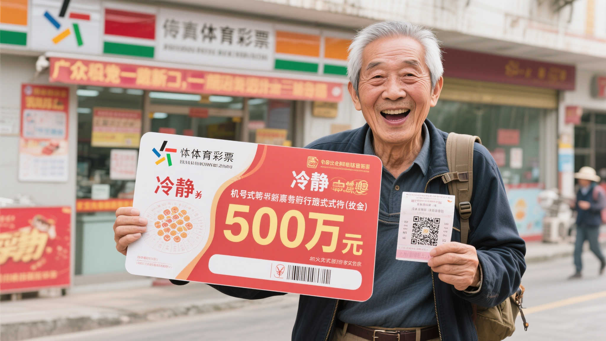 老彩民机选中500万大奖 选择旅行冷却后再兑奖